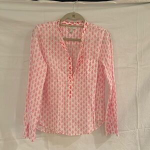J Crew Popover Top